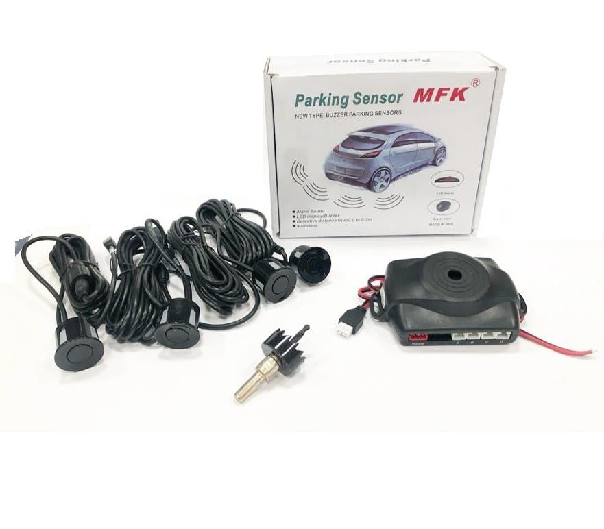 PARK SENSÖRÜ (BUZZERLİ BEYİN) SES İKAZLI (22 MM) SİYAH 