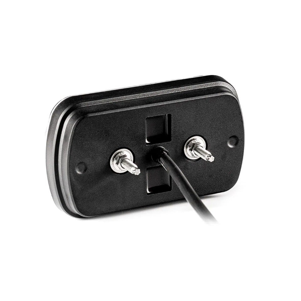 FRISTOM 12V-30V STOP LAMBASI LEDLİ (3 FONKSİYONLU) (120*70 MM) E9