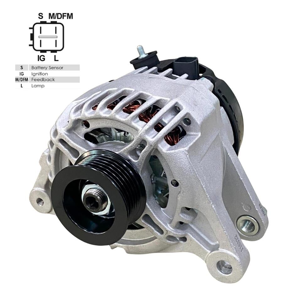 12V ALTERNATÖR DİNAMO 90 A (4 FİŞ) (IG-L-S-M) TOYOTA AURIS/AVENSİS/COROLLA 2001-2012
