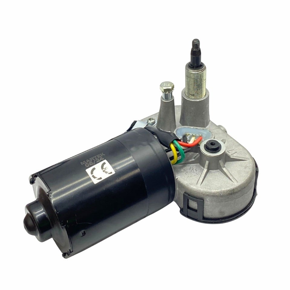 12V SİLECEK MOTORU TEK MİLLİ 90° KABİN
