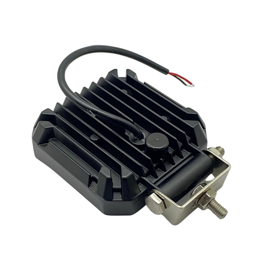 MARS 10V-30V ÇALIŞMA LAMBASI KARE (16 LEDLİ) (110*110*35 MM)