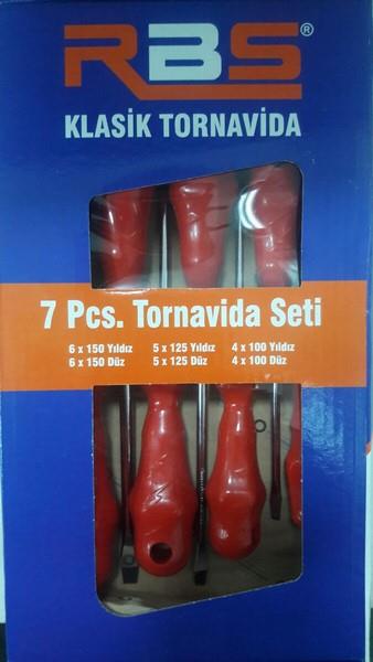 TORNAVİDA SETİ 7 PARÇA (4 YILDIZ 3 DÜZ)