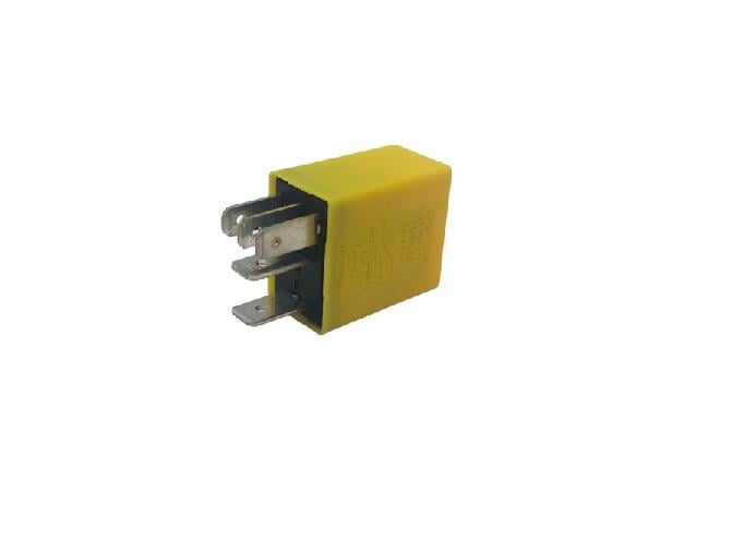 24V RÖLE 5 UÇLU 10/20 A MİKRO (ÇİFT PLATİN) (DİRENÇLİ) (30-85-86-87-87a) OEM