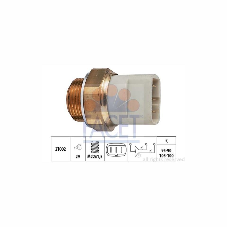FAN MÜŞÜRÜ (95/90°C-105/100°C) (M22*1.5) AUDI-MERCEDES-PORSCHE-SEAT-SKODA-VOLVO
