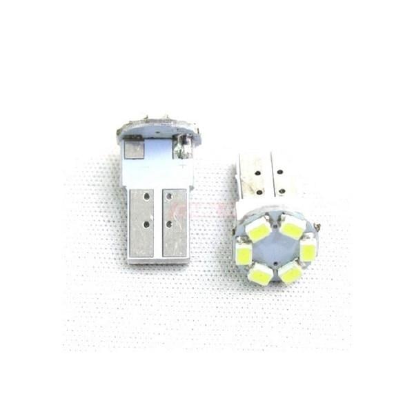 12V DİPSİZ AMPUL LED T10 BEYAZ 6 LEDLİ (2 AD)