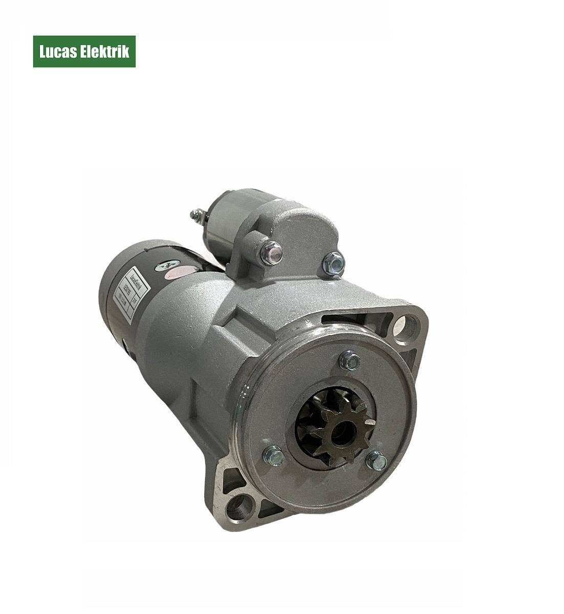 LUCAS 12V MARŞ MOTORU HITACHI TİPİ 9 DİŞ 2.3 KW BAOLI-CLARK-DAEWOO-HYUNDAI-JCB-KOMATSU-LINDE-SAMSUNG