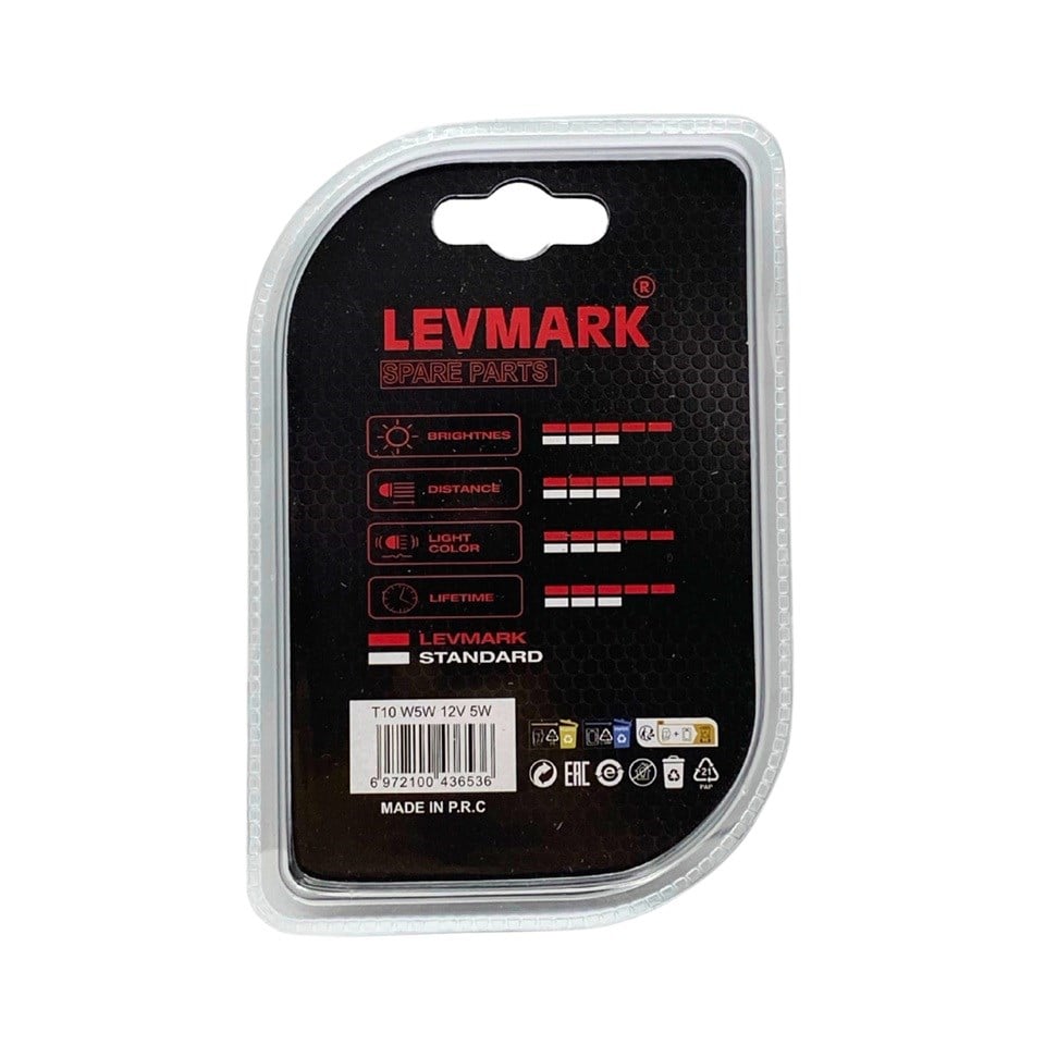 12V T10 DİPSİZ AMPUL 5W SARI (DİADEM) (2 AD) 
