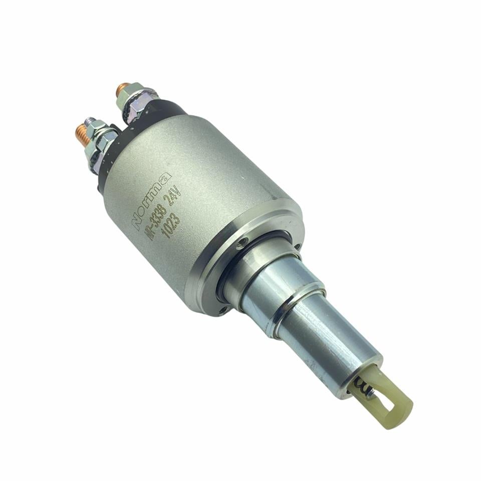 24V MARŞ OTOMATİĞİ BOSCH TİPİ (UZUN PİSTONLU) (SAĞ ÇİFT ÇIKIŞ) (İNCE BOĞAZ)