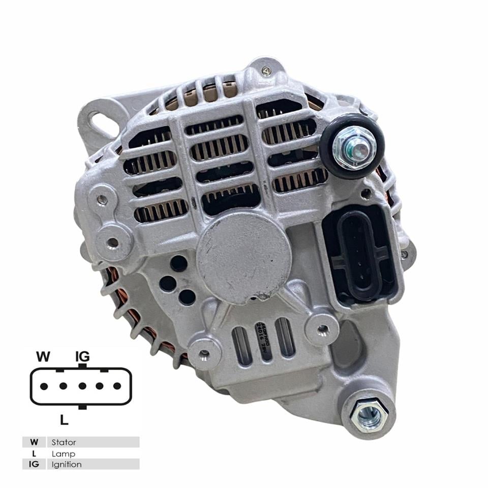 24V ALTERNATÖR DİNAMO MITSUBISHI TİPİ 130 A (5 FİŞ SOKETLİ) (W-L-IG . .) FORD CARGO