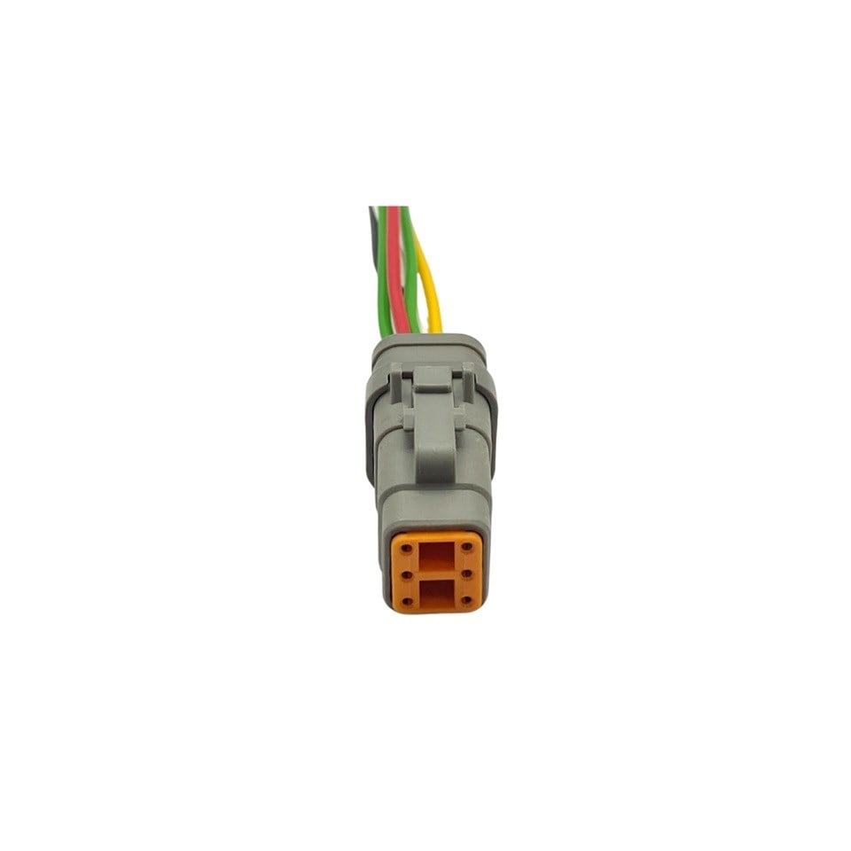 DEUTSCH TESİSAT SOKETİ (6 FİŞ KABLOLU) (DTM06-6S) İŞ MAKİNASI