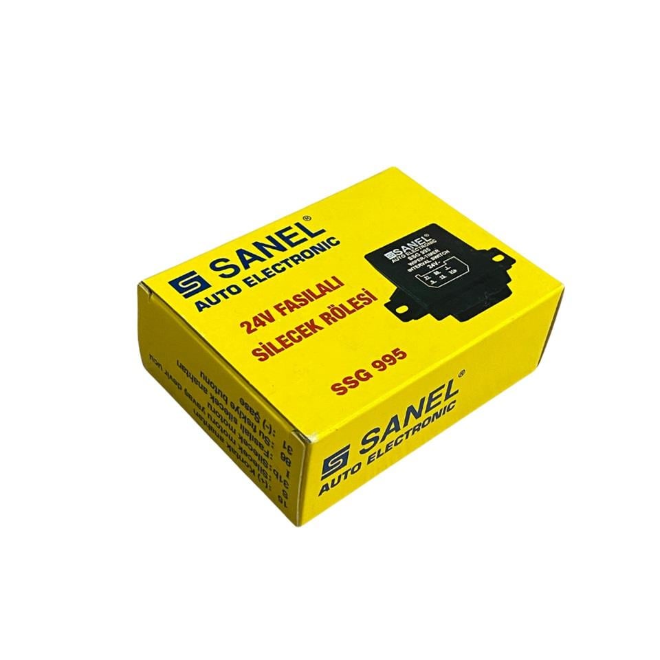 SANEL 24V SİLECEK ZAMAN RÖLESİ (6 UÇLU)
