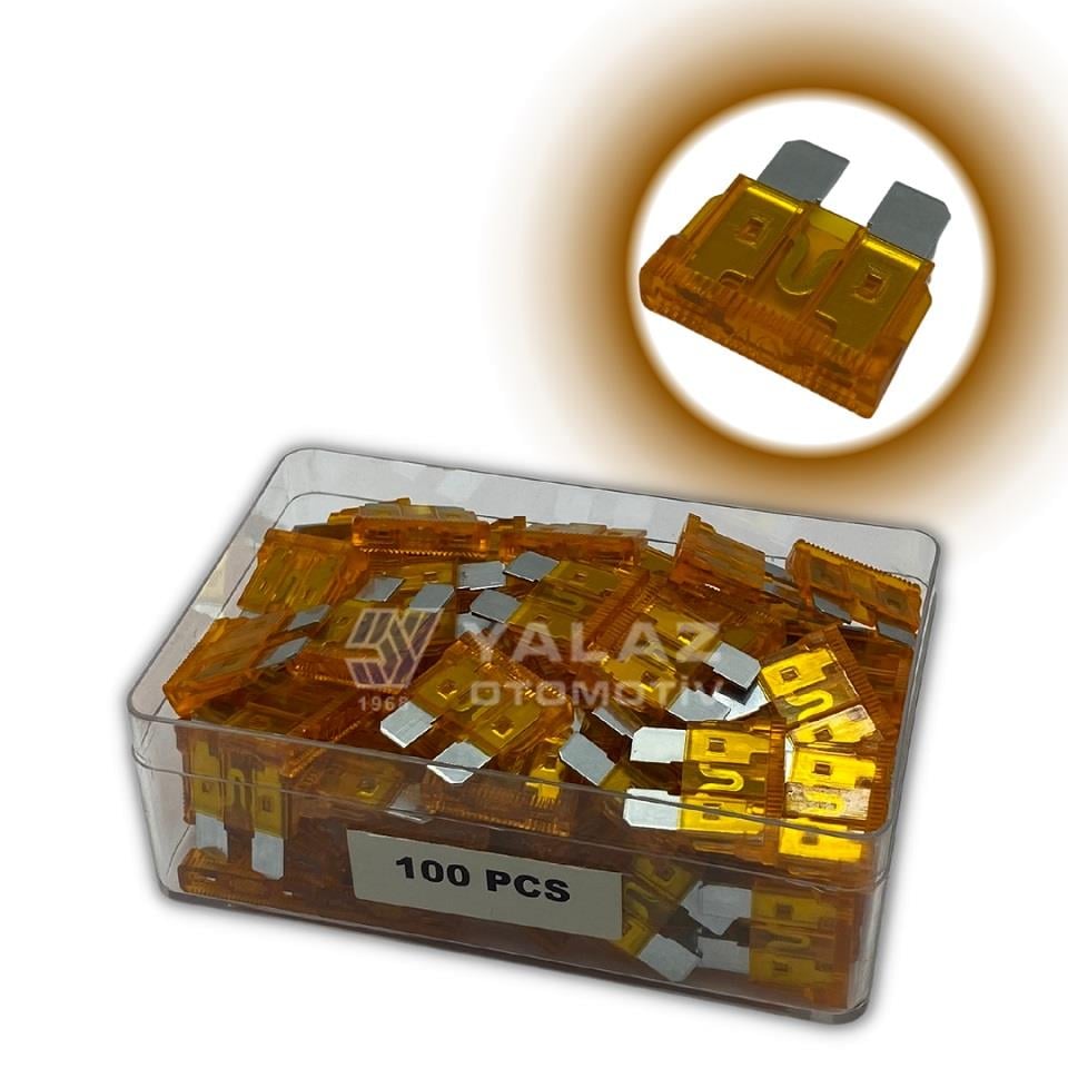 BIÇAK SİGORTA 40 A (100 ADET) (19*19 MM)