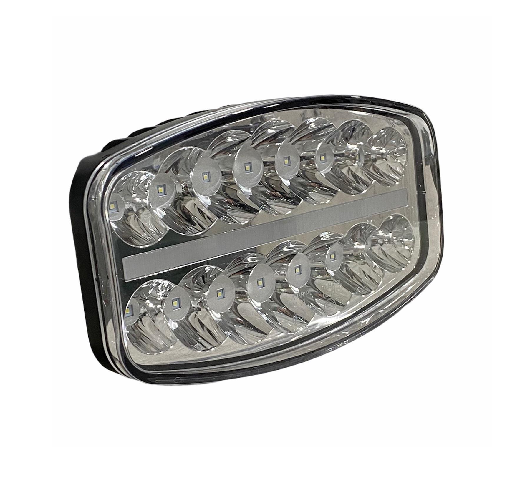 DEMMON 10V-30V GÜNDÜZ SÜRÜŞ LAMBASI (14+10 LEDLİ) (50W+8W) (245*139*91 MM) BEYAZ