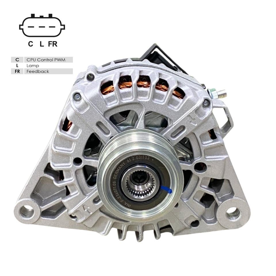 12V ALTERNATÖR DİNAMO 130 A (C L FR) HYUNDI I20 I/I30/IX20-KIA CEED/PRO CEED/RIO III/VENGA
