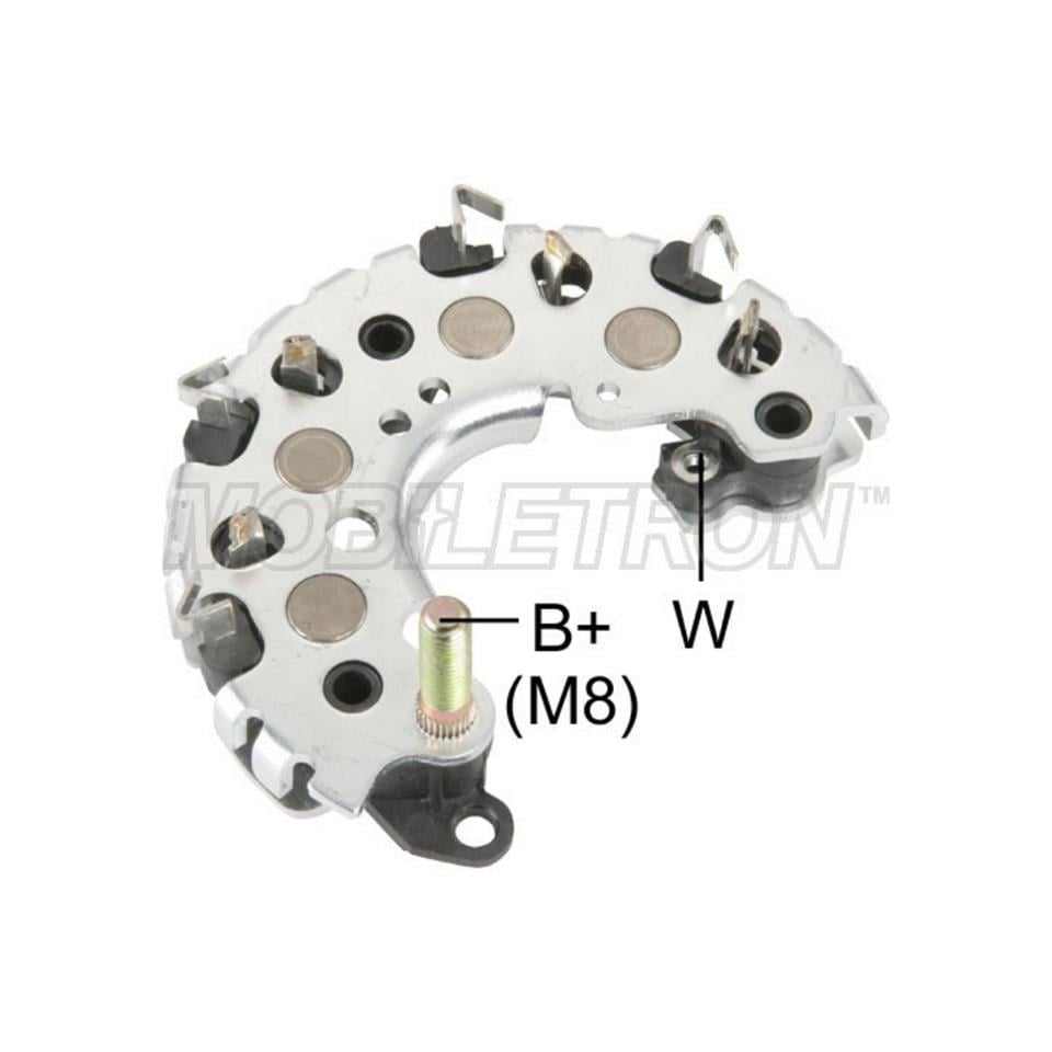 DİYOT TABLASI  MARELLI-DENSO TİPİ 8 DİYOT 121 MM/M8 (II II)