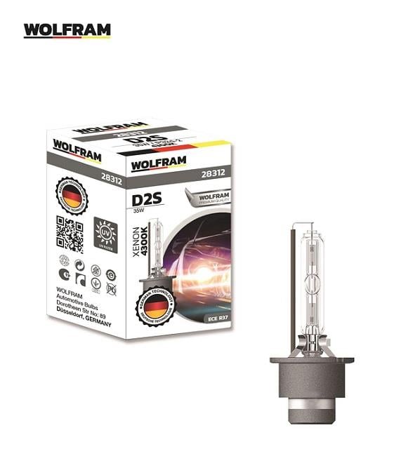 WOLFRAM 12V-85V XENON AMPUL D2S 35W 4300K GERMANY