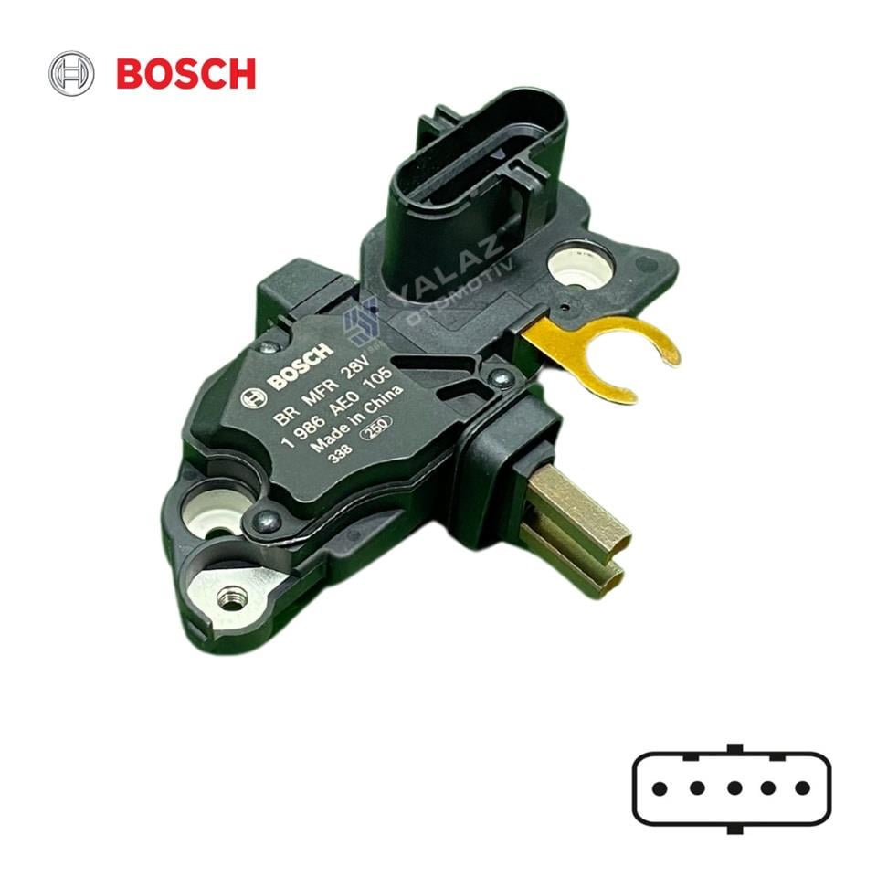 BOSCH 24V KÖMÜRLÜ KONJEKTÖR F00M (W-L-15-S-DFM) MAN TGX-MERCEDES AXOR-SCANIA