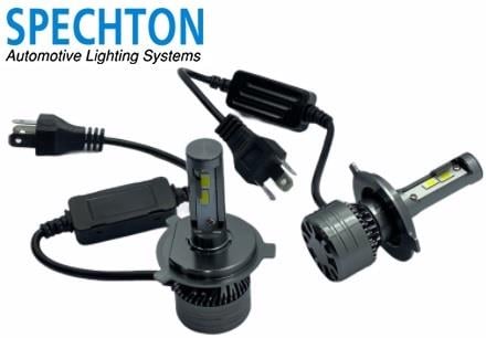 SPECHTON 9V-36V H4 CSP LED XENON FAR AMPUL SETİ 6500K 9600 LÜMEN CANBUS