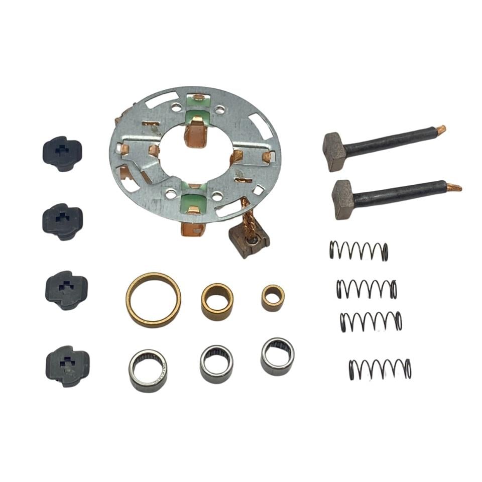 MEGA MARŞ KÖMÜR YUVASI VALEO TİPİ CW (D7R/D9) (BURÇ-RULMAN) (4 KÖMÜRLÜ) FORD-HYUNDAI-KIA-MERCEDES-VW