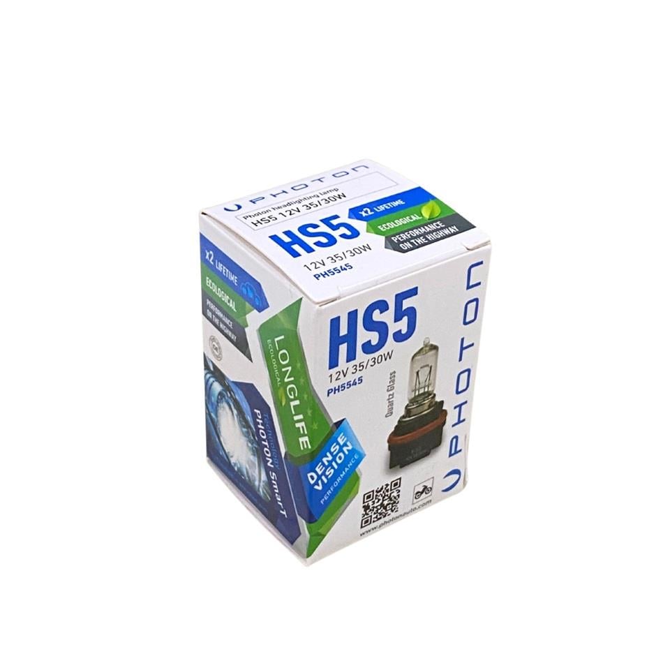 PHOTON 12V HS5 MOTOSİKLET AMPULÜ 35/30W (2 KAT UZUN ÖMÜRLÜ)