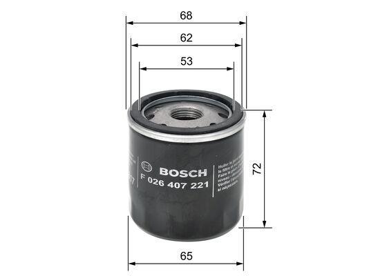 BOSCH YAĞ FİLTRESİ TOYOTA