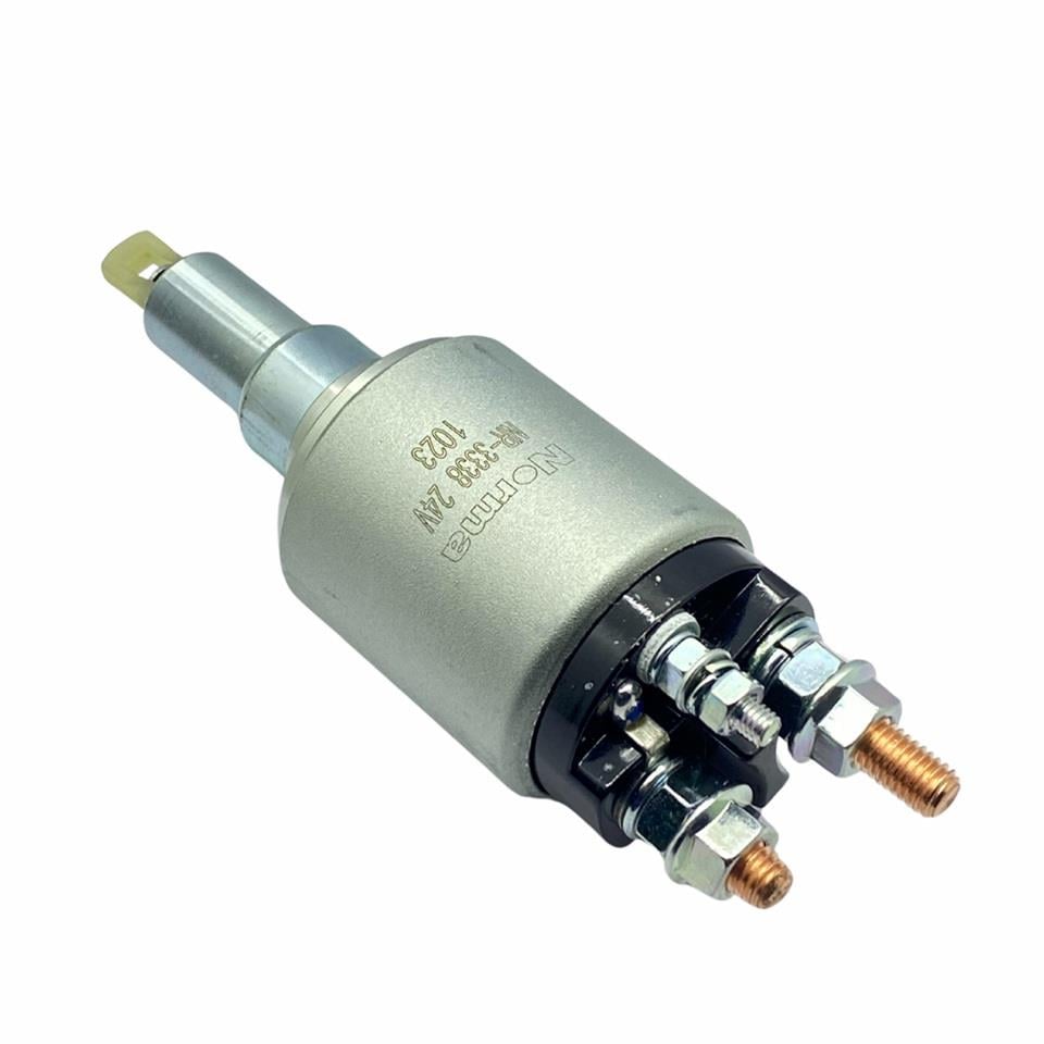 24V MARŞ OTOMATİĞİ BOSCH TİPİ (UZUN PİSTONLU) (SAĞ ÇİFT ÇIKIŞ) (İNCE BOĞAZ)