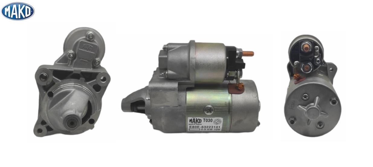 MAKO 12V MARŞ MOTORU 9 DİŞ 0.9 KW (127 SEGMANSIZ) TOFAŞ DOĞAN/KARTAL/ŞAHİN/SLX-FIAT UNO/TIPO/TEMPRA