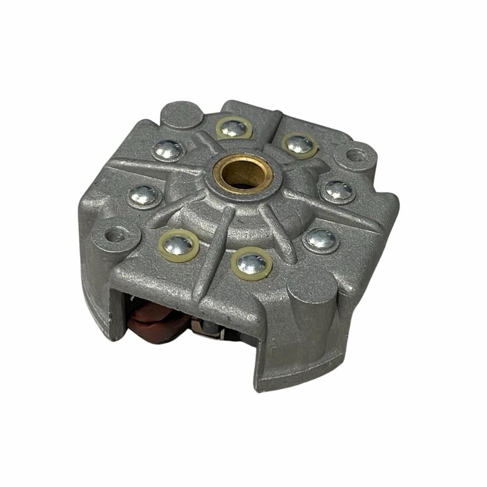 12V MARŞ KÖMÜR YUVASI (ARKA KAPAK) (ALÜMİNYUM) (4 KÖMÜRLÜ) EM BMM