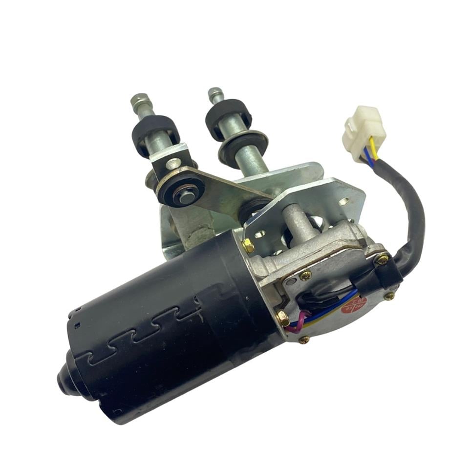 24V SİLECEK MOTORU MEKANİZMALI ÇİFT MİLLİ 50/60 (AÇIK)