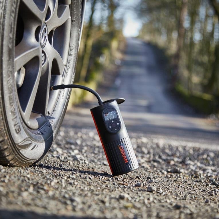 OSRAM LASTİK ŞİŞİRME HAVA KOMPESÖRÜ 67W (0-120 PSI / 0-8.3 BAR) (DİJİTAL) (ŞARJLI)