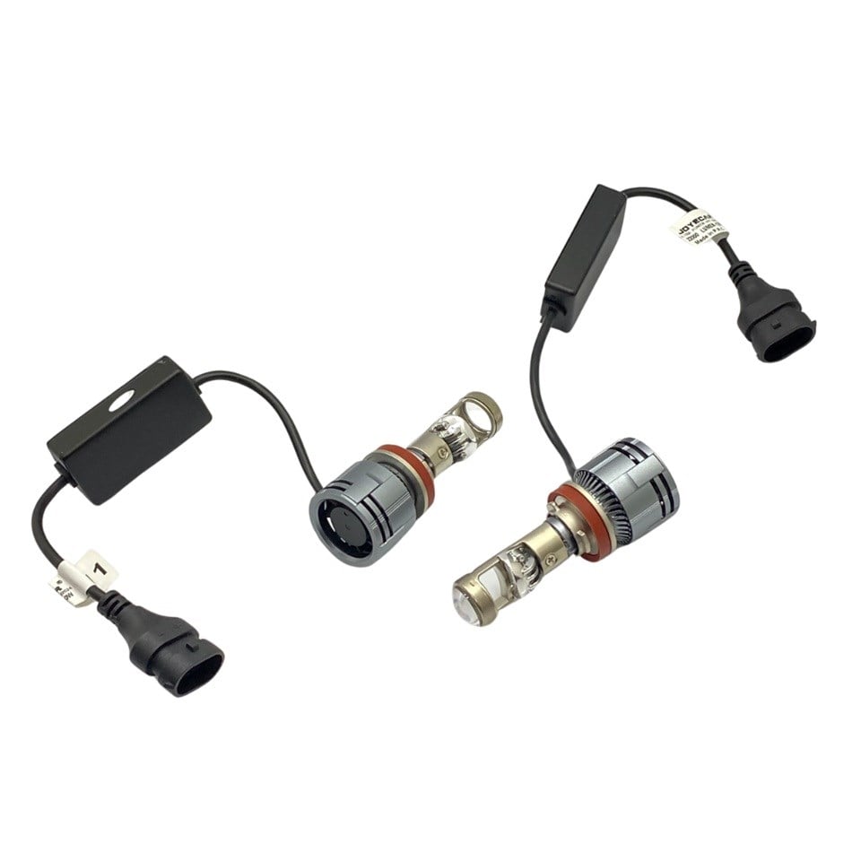 JOYECAR 12V H11 CSP LED XENON FAR AMPUL SETİ 120W 6500K 22000 LÜMEN MERCEKLİ