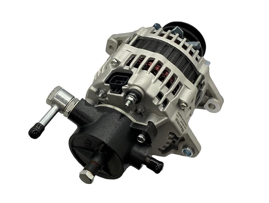 24V ALTERNATÖR DİNAMO 80 A (L-S) (ÇİFT FİŞ) (KLİMALI) ISUZU TURKUAZ OTOBÜS/KAMYON