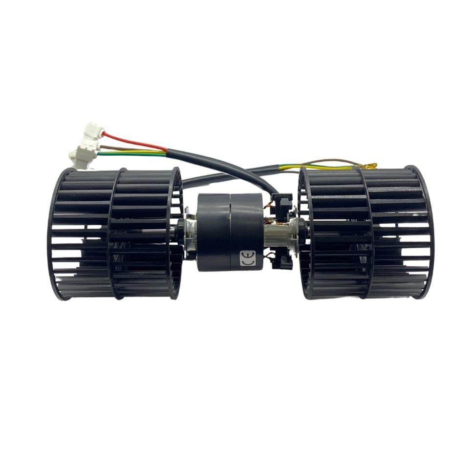 24V KALORİFER MOTORU (ÇİFT MİLLİ-PERVANELİ) FORD CARGO