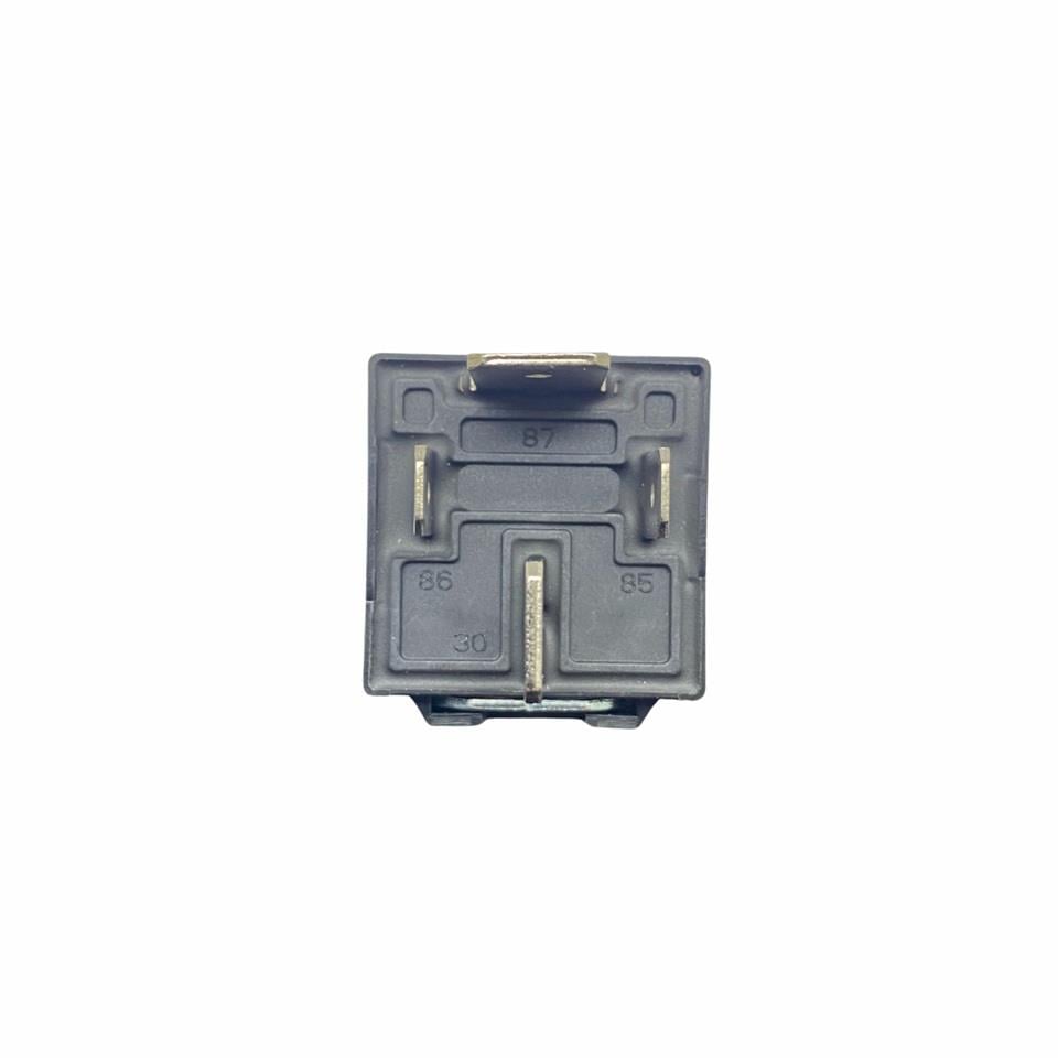 24V RÖLE 4 UÇLU 80 A (2 UÇ KÜÇÜK / 2 UÇ BÜYÜK) (6.3 MM / 9.5 MM) (30-85-86-87) DİRENÇLİ