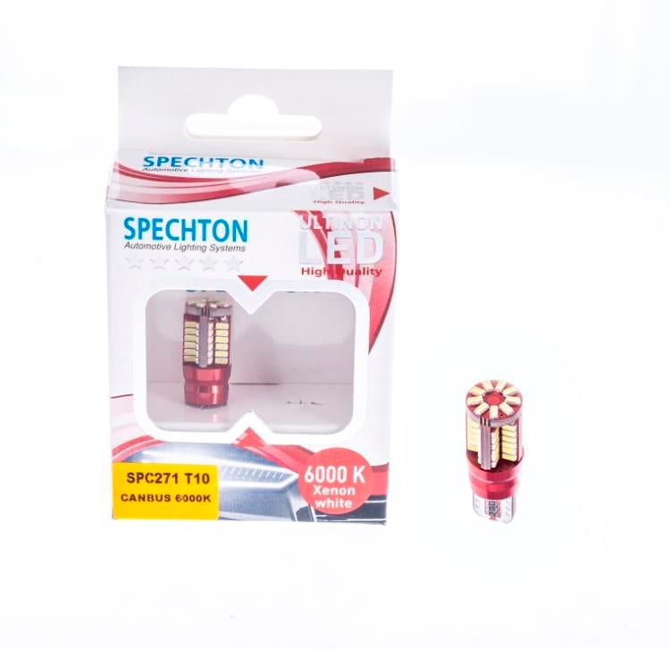 SPECHTON 12V DİPSİZ AMPUL T10/T15 (57 LEDLİ) BEYAZ CB (2 AD)