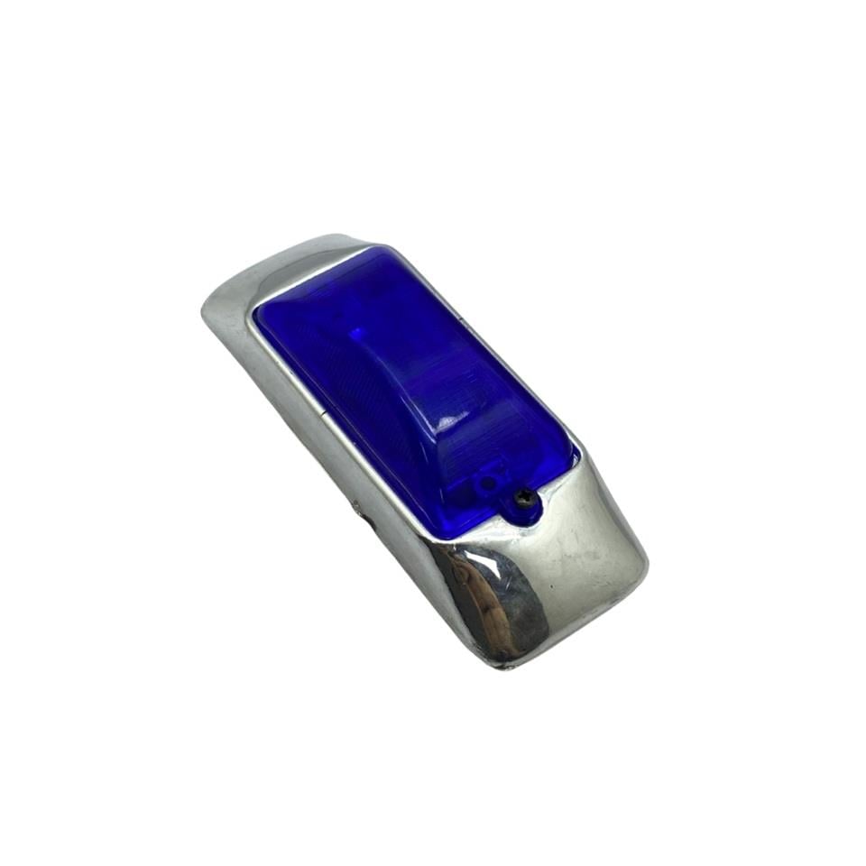 DEKOR LAMBASI MAVİ KROM ÇERÇEVE (5W SOFİT 36 MM-AMPULSÜZ) (105*37 MM)