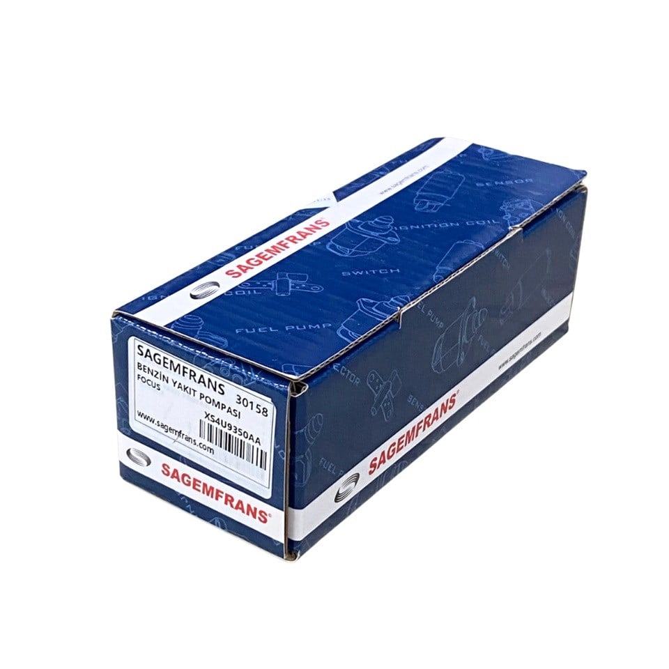 12V ELEKTRİKLİ YAKIT POMPASI 3 BAR 38 MM FORD FOCUS I (1998-2004) SİYAH