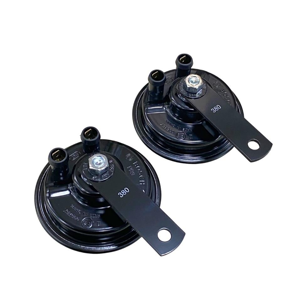 BOSCH 12V DİDİT KORNA 350/420 HZ (2 FİŞLİ) (92 MM) (TAKIM)