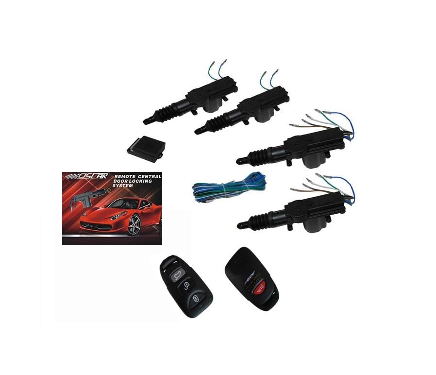 12V MERKEZİ KAPI KİLİT SETİ (KUMANDALI)