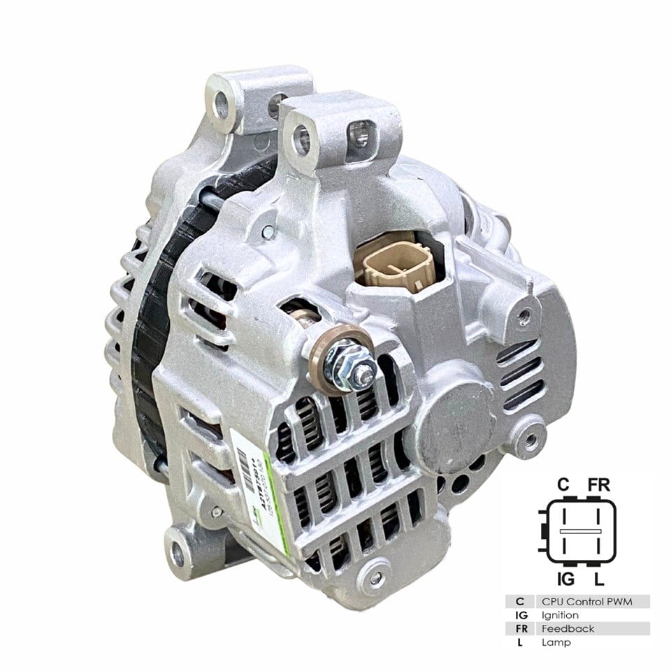 12V ALTERNATÖR DİNAMO MITSUBISHI TİPİ 70 A (C-IG-FR-L) (4 FİŞ) HONDA CR-V II/FR-V/STREAM