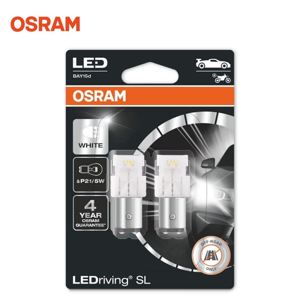 OSRAM 12V 1016 AMPUL LED 21/5W ÇİFT DUYLU (BEYAZ) (2 AD)