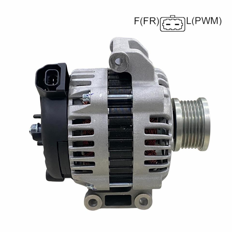 12V ALTERNATÖR DİNAMO DELCO TİPİ 100 A (SOKETLİ 2 FİŞ) (FR-L) CHEVROLET AVEO-OPEL ASTRA J