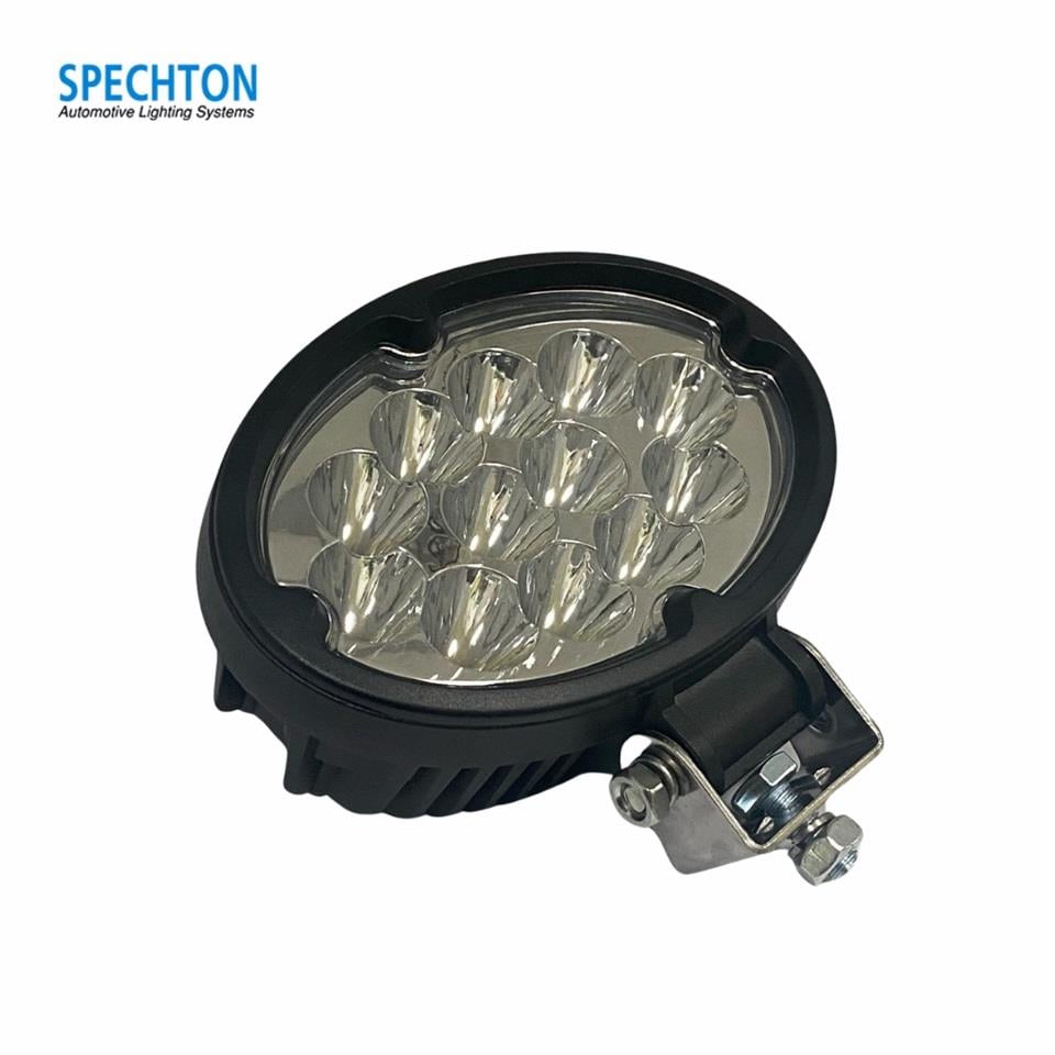 9V-30V ÇALIŞMA LAMBASI (OFF-ROAD) LEDLİ OVAL (12 X 3W) (178*122 MM)