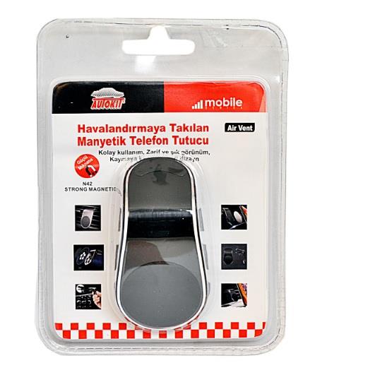 TELEFON TUTUCU IZGARAYA GEÇME (MIKNATISLI) (SİYAH)