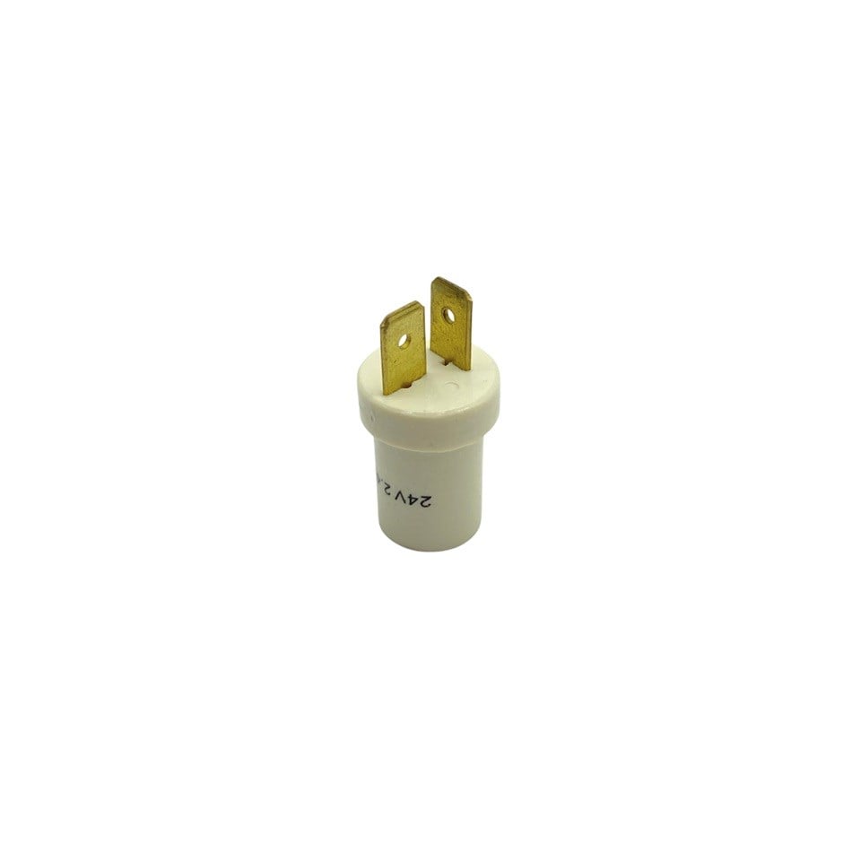 24V AMPUL 2.4W REF9 DUYLU BEYAZ MAN TİPİ
