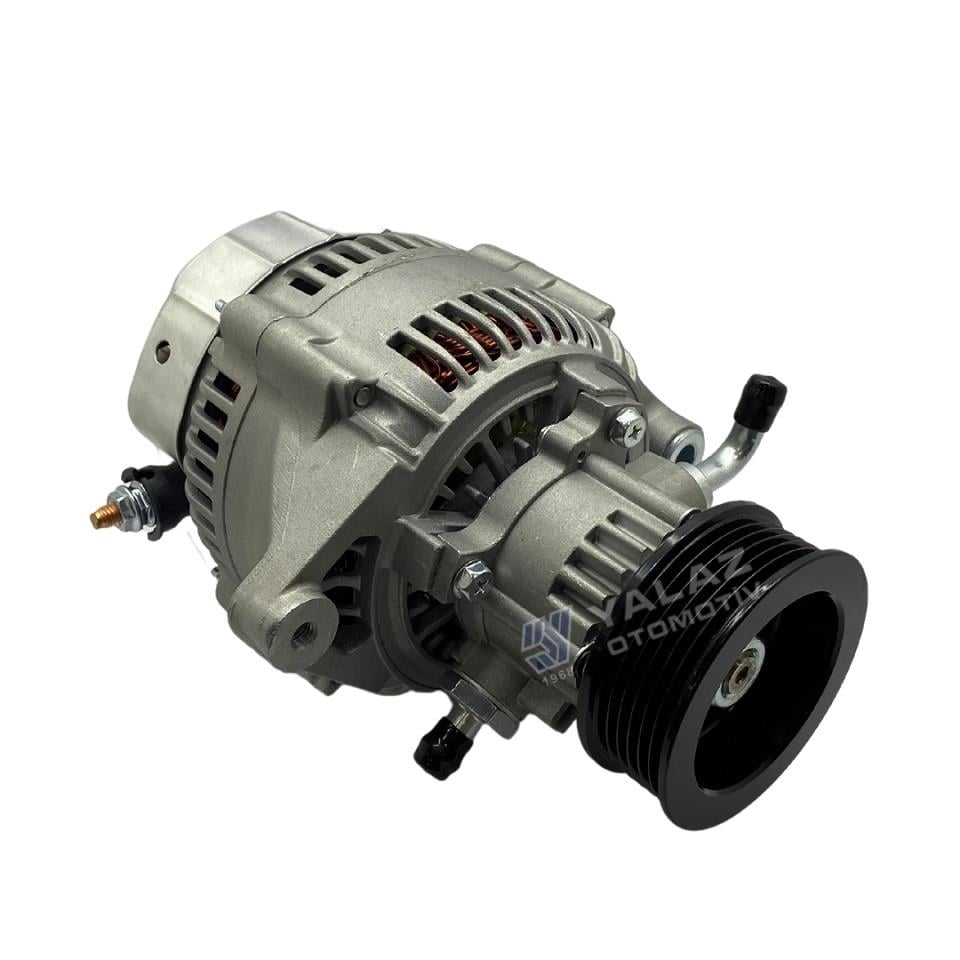 12V ALTERNATÖR DİNAMO 120 A HYUNDAI ACCENT II/GETZ 1.5 CRDI (ÖNDEN VAKUMLU)