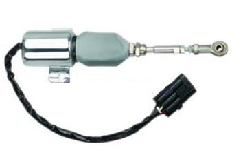 24V STOP SELENOİDİ AYAKLI (MAFSALLI) (SOKETLİ)