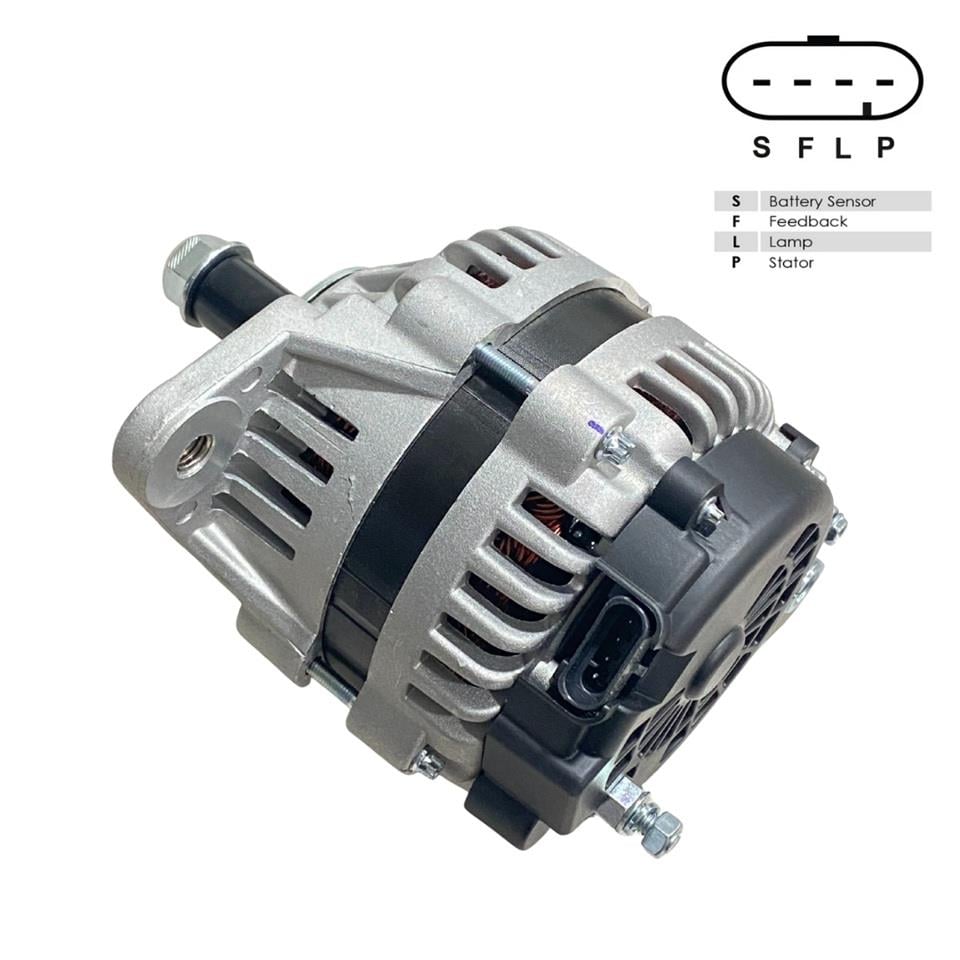 24V ALTERNATÖR DİNAMO DELCO TİPİ  70 A (SOKETLİ 4 FİŞ) 24SI CUMMINS MOTOR