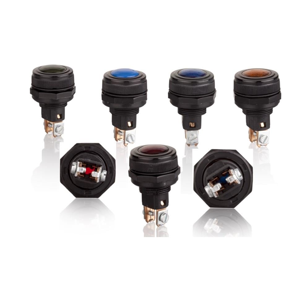 ELO GÖZ LAMBASI KIRMIZI (12V T5 AMPULLÜ) (15 MM)