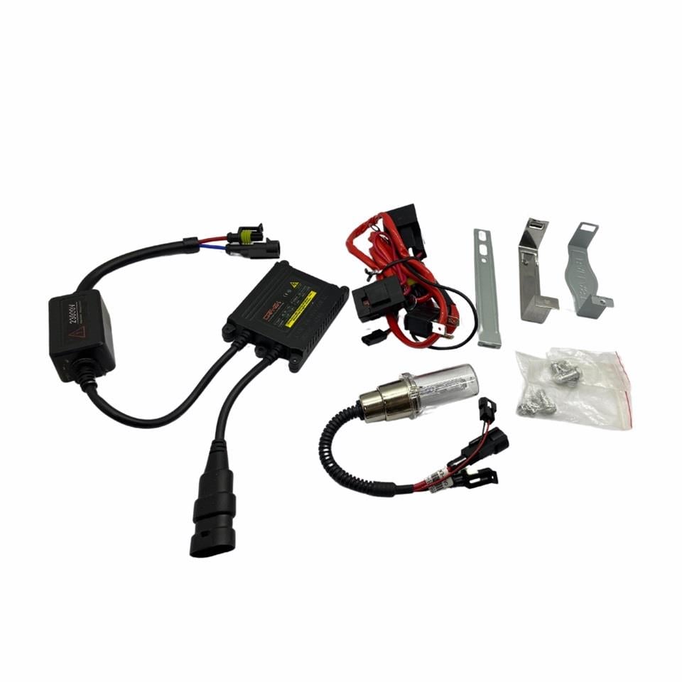 12V H6 XENON AMPUL SETİ 8000K (MOTOSİKLET)